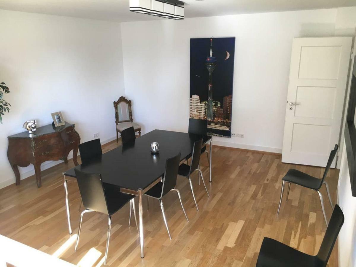 Luxury Rooftop Loft With River View 10Min To City Apartment Dusseldorf Ngoại thất bức ảnh